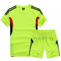 AD-501 Customize Team Green Soccer Jersey Kit(Shirt+Short)