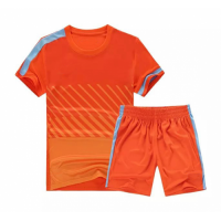 NK-509 Customize Team Orange Soccer Jersey Kit(Shirt+Short)