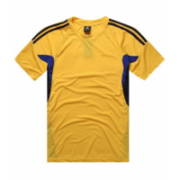 AD-501 Customize Team Yellow Soccer Jersey Shirt