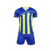 1603 Customize Team Blue Soccer Jersey Kit(Shirt+Short)