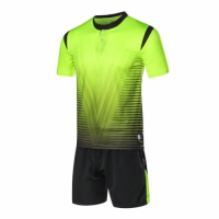 1604 Customize Team Green Soccer Jersey Kit(Shirt+Short)