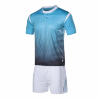 1604 Customize Team Sky Blue Soccer Jersey Kit(Shirt+Short)