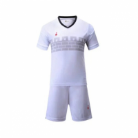 015 Customize Team White Soccer Jersey Kit(Shirt+Short)