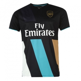 Arsenal Away Black Jersey Shirt 2015-2016 Without Brand Logo