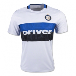 Inter Milan Away White Jersey Shirt 2015-2016 Without Brand Logo