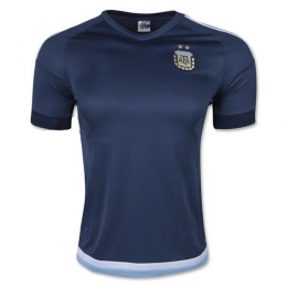 Argentina Away Navy Jersey Shirt 2015 Without Brand Logo