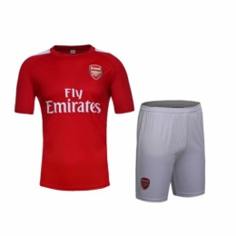 Arsenal Red Training Kit(Shirt+Shorts) 2016-2017 Without Brand Logo