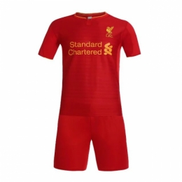 Liverpool Home Jersey Kit(Shirt+Shorts) 2016-2017 Without Brand Logo